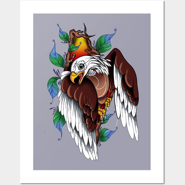 The Eagle Wall Art by Artside